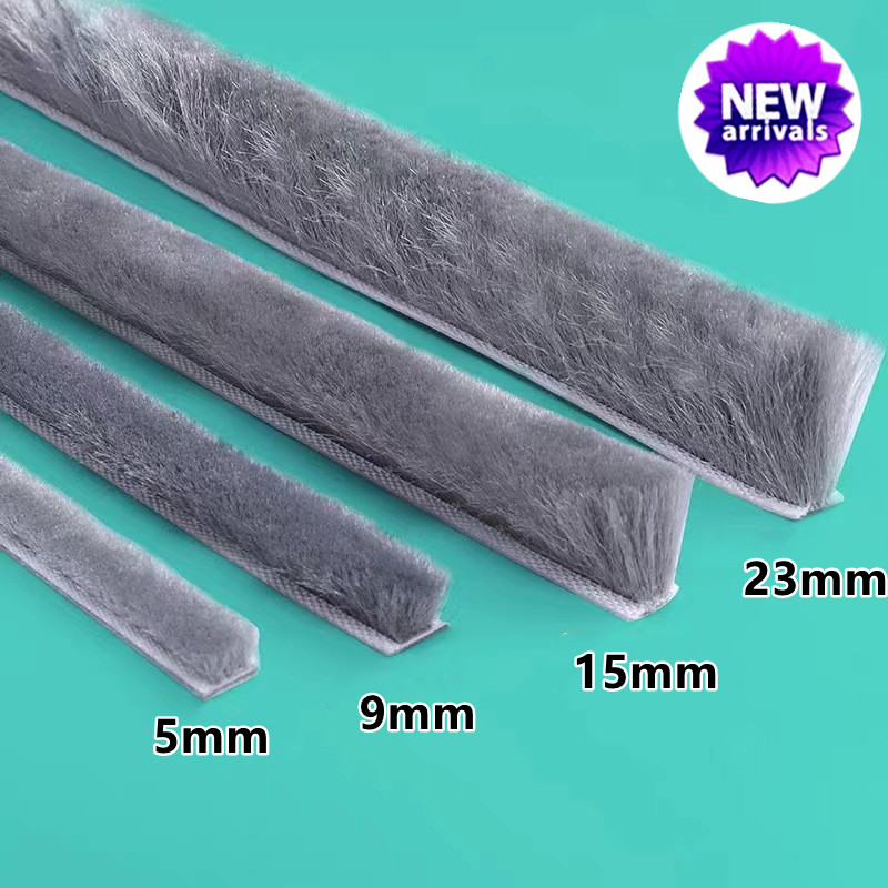 Window Lock Bar - 10M Self Adhesive Brush Strip Door