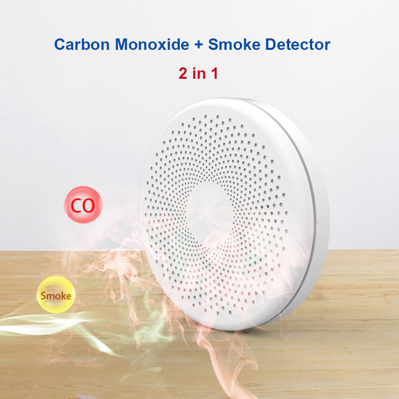 2 in 1 Version WiFi Tuya Smart - مراجعة Smoke Detector Interconnected وسعره
