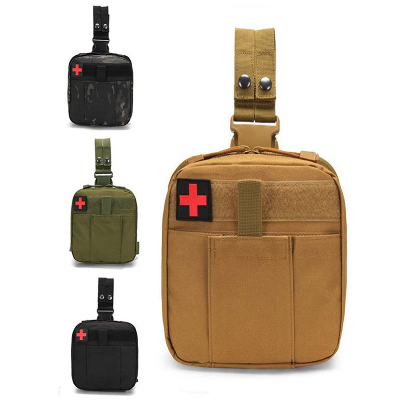 MOLLE Drop Leg Pouch Medical K - مراجعة First Aid Bag Kit وسعره