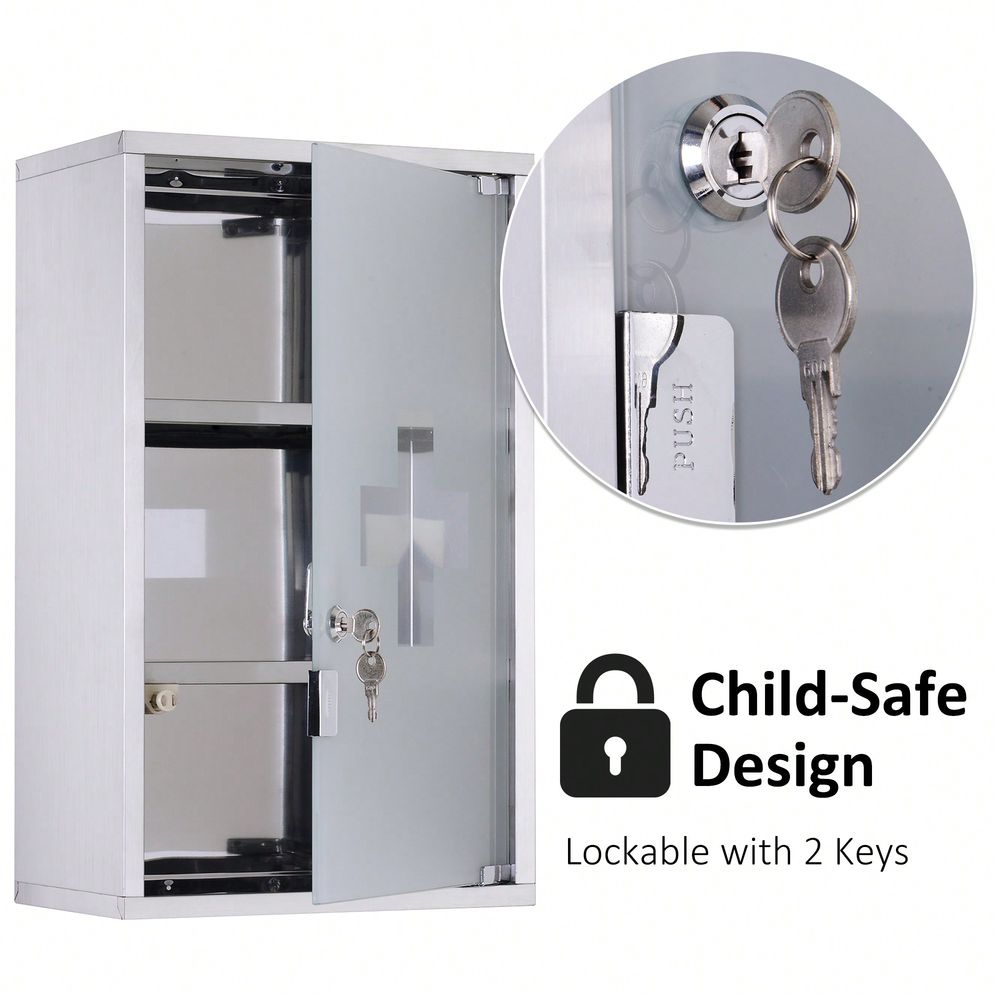 Wall Medicine Cabinet With Loc - مراجعة Medicine Cabinet Lock وسعره