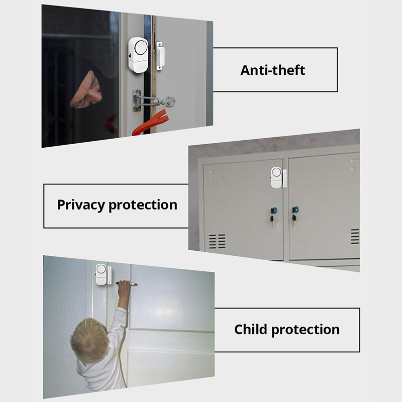 KERUI Independent Door Sensor  - مراجعة Door Stop Alarm وسعره