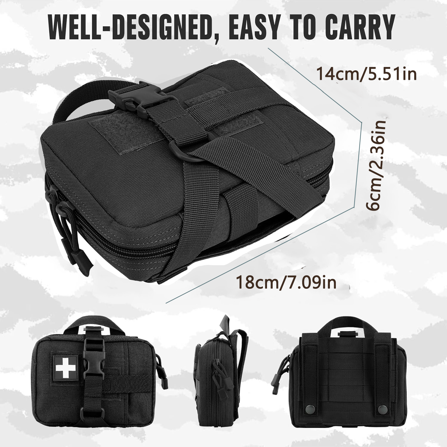 Tactical EMT Pouch, Upgrade IF - مراجعة First Aid Bag Kit وسعره