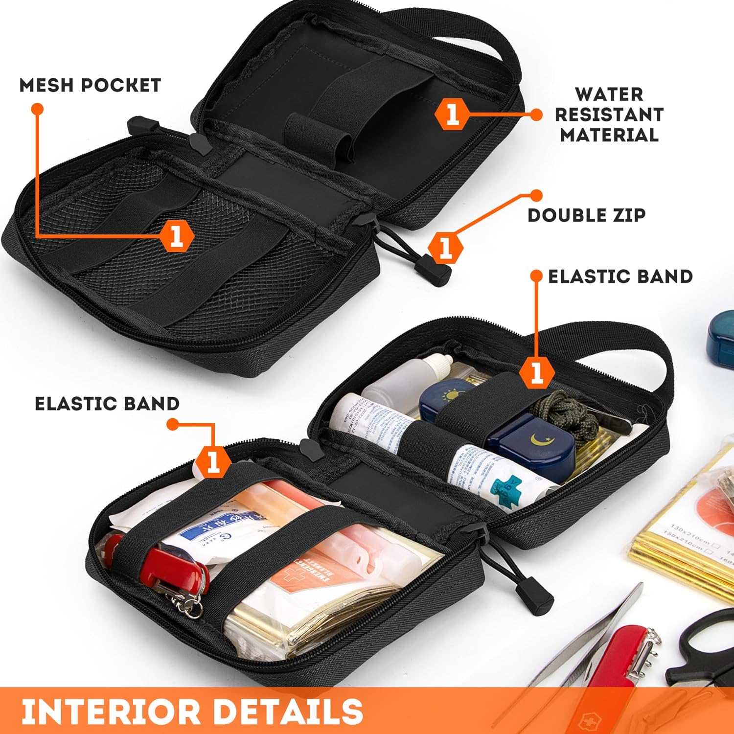 Tactical EMT Pouch, Upgrade IF - مراجعة First Aid Bag Kit وسعره