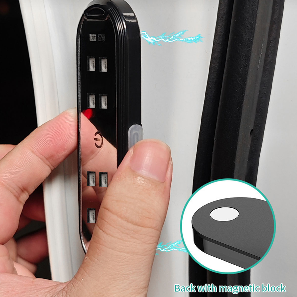 Car Door Lights LED Colorful F - مراجعة Emergency Exit Sign وسعره