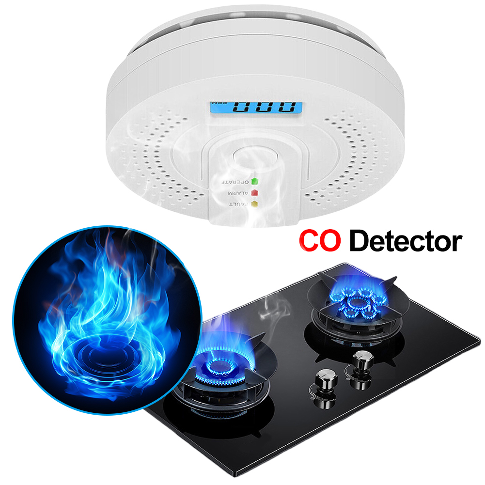 Digital Carbon Monoxide Detect - مراجعة Smoke Detector Interconnected وسعره