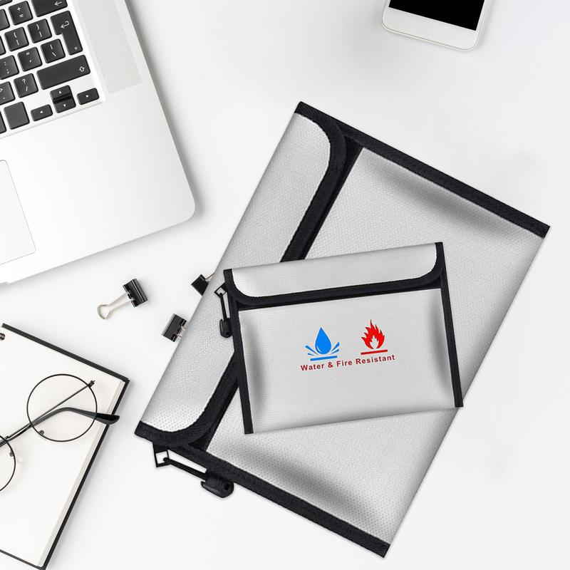 Fireproof Document Bag Firepro - مراجعة Fire Safe Document وسعره