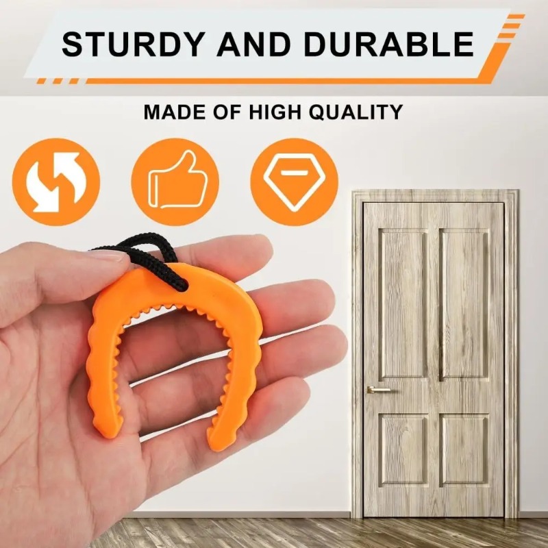 Easy to Use Rubber Door Jam Fi - مراجعة Door Stop Alarm وسعره