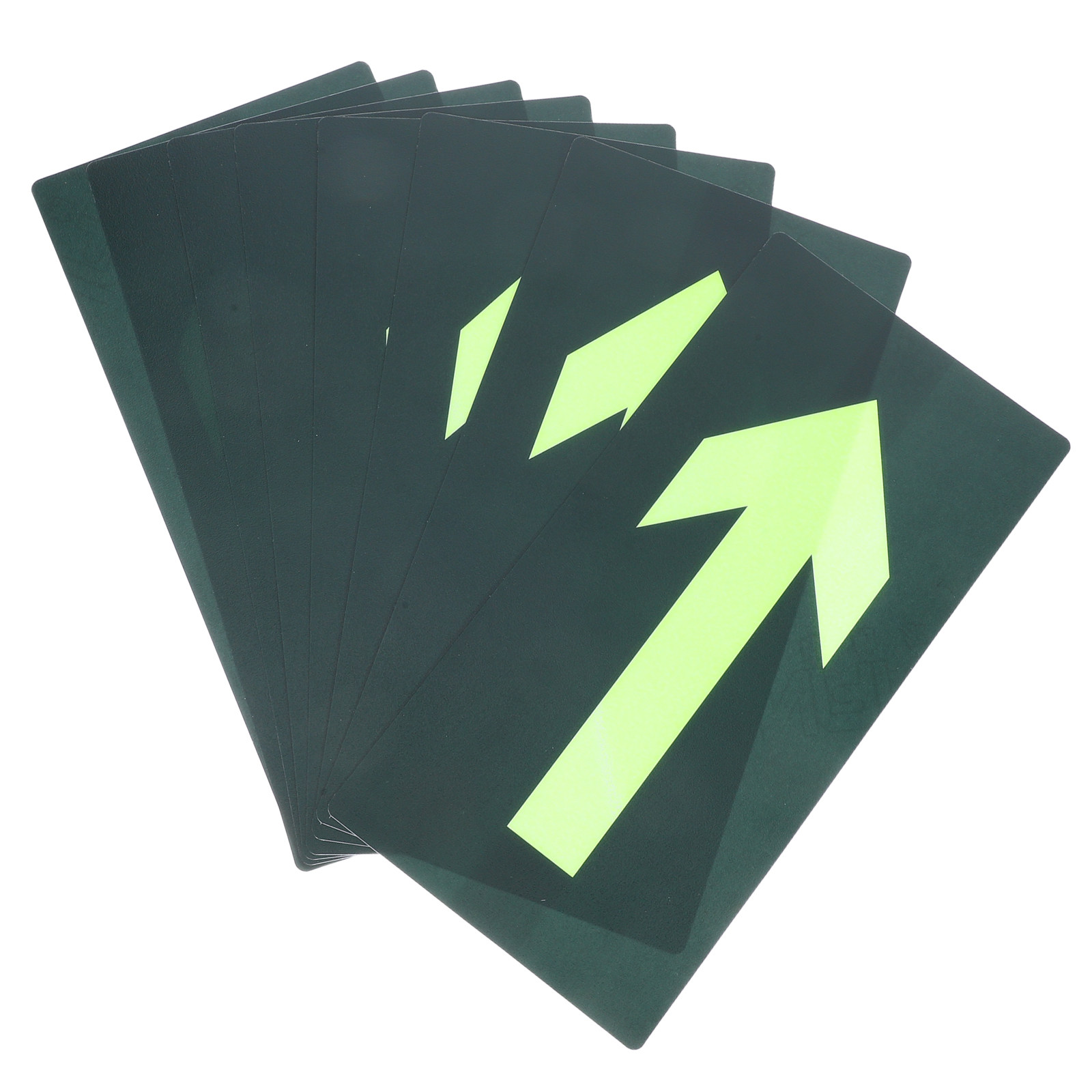 8Pcs Glow in Exit Arrow Sticke - مراجعة Emergency Exit Sign وسعره