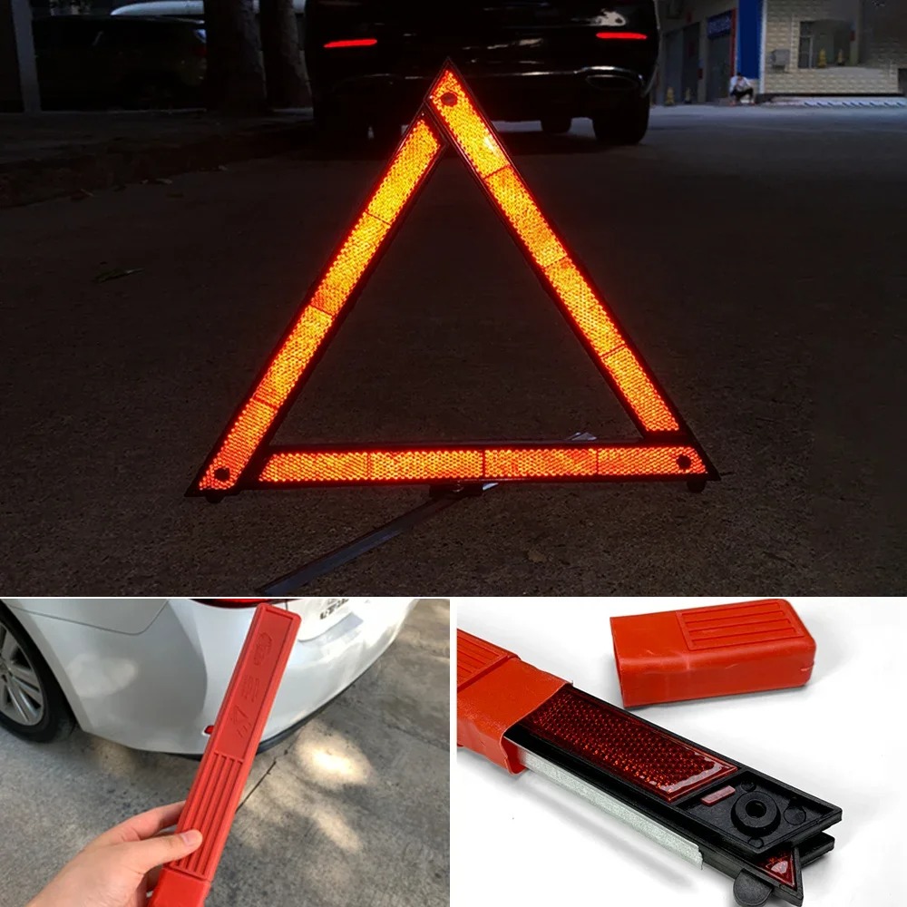 Car Tripod Folded Stop Sign Re - مراجعة Emergency Exit Sign وسعره