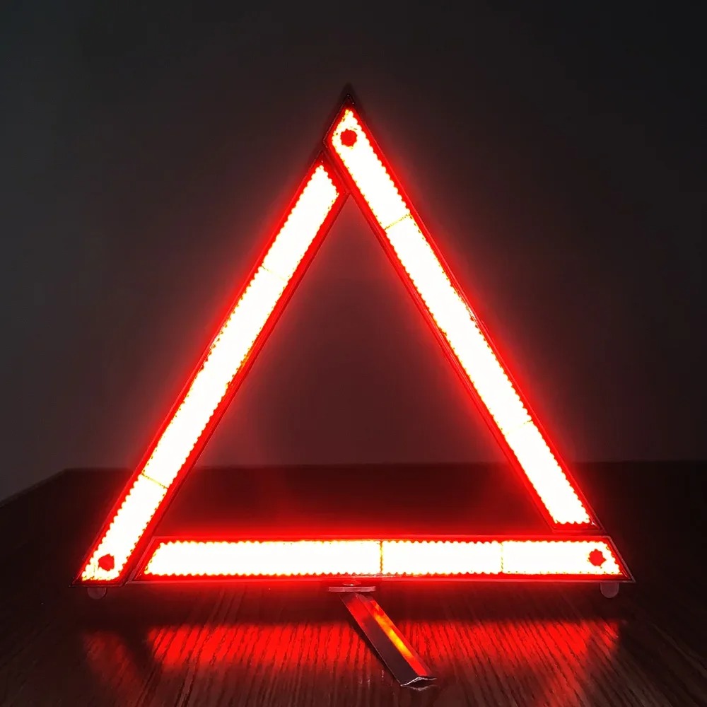 Car Tripod Folded Stop Sign Re - مراجعة Emergency Exit Sign وسعره