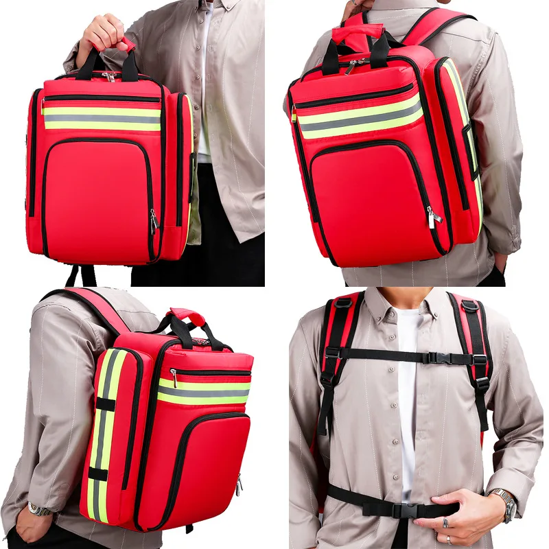 Disaster Relief Bag First Aid  - مراجعة First Aid Bag Kit وسعره