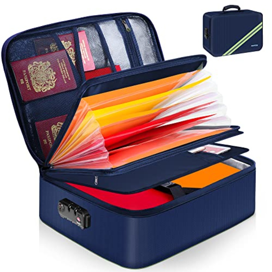 Important Document Organizer W - مراجعة Fire Safe Document وسعره