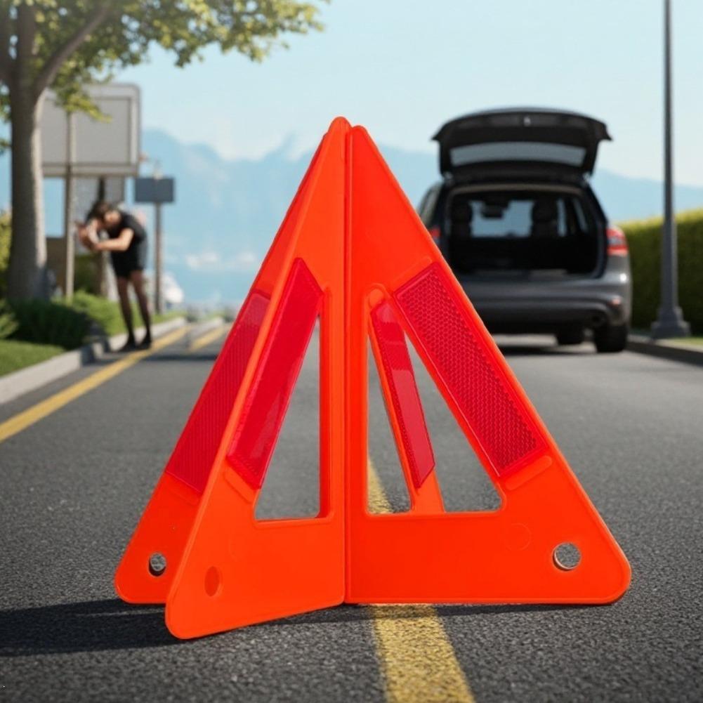 Reflective Triangle Warning Si - مراجعة Emergency Exit Sign وسعره