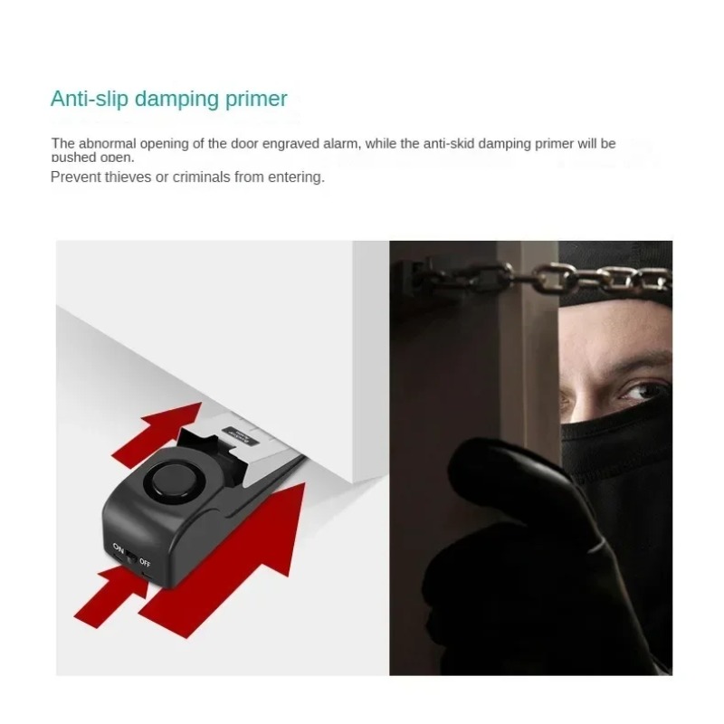 Portable Door Stop Security Al - مراجعة Door Stop Alarm وسعره