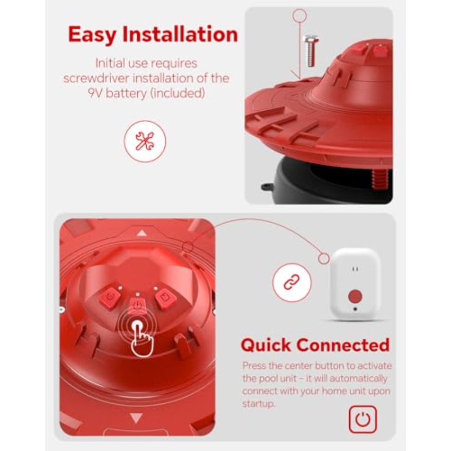 Pool Alarm Floating Safety Ala - مراجعة Pool Alarm Float وسعره