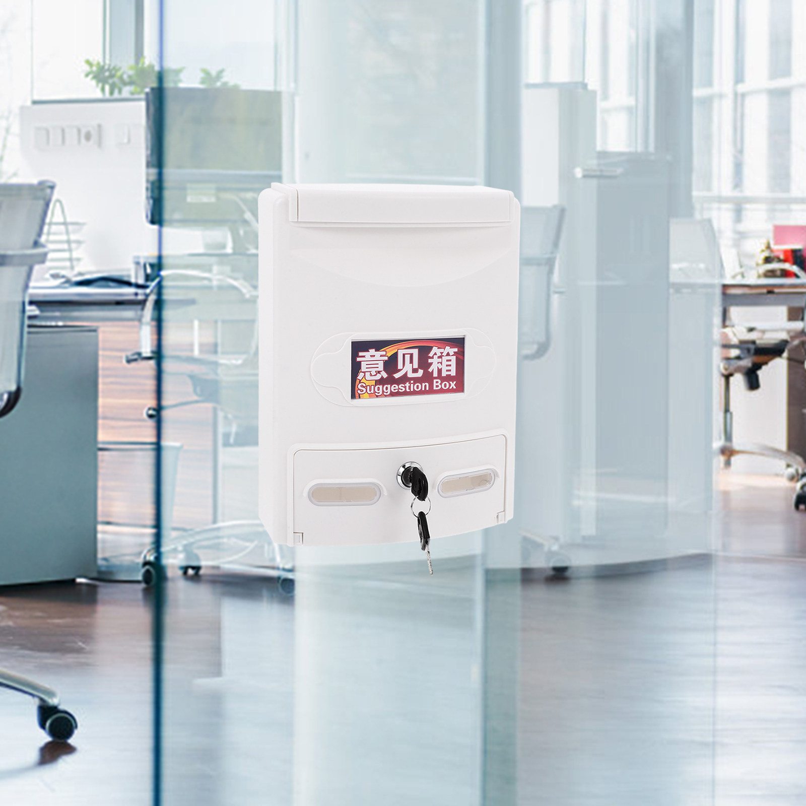 Ballot Box with Lock and Mount - مراجعة Lockbox Key Secure وسعره