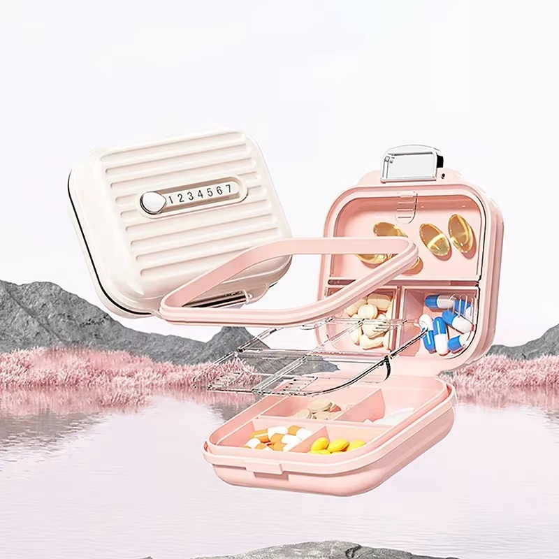 Pill Storage Box  Multi-purpos - مراجعة Medicine Cabinet Lock وسعره