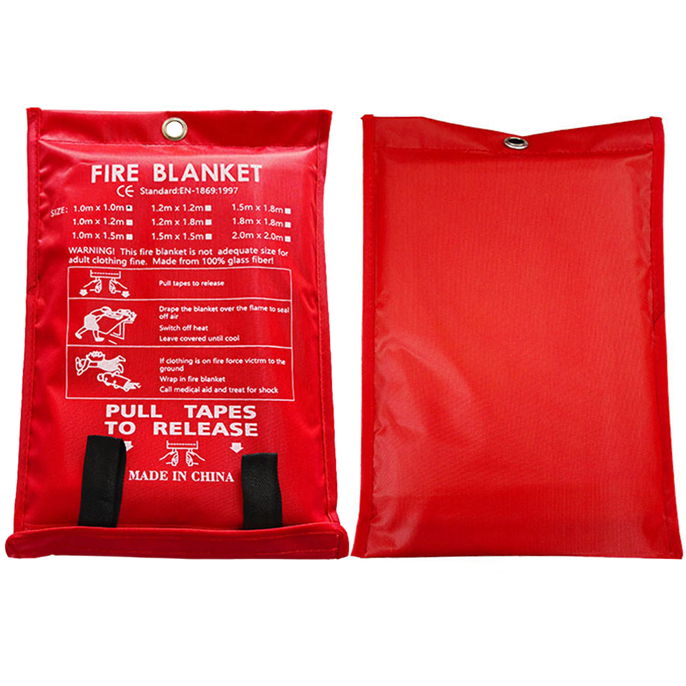 Fire Blanket Fiberglass Fire B - مراجعة Fire Blanket Kitchen وسعره