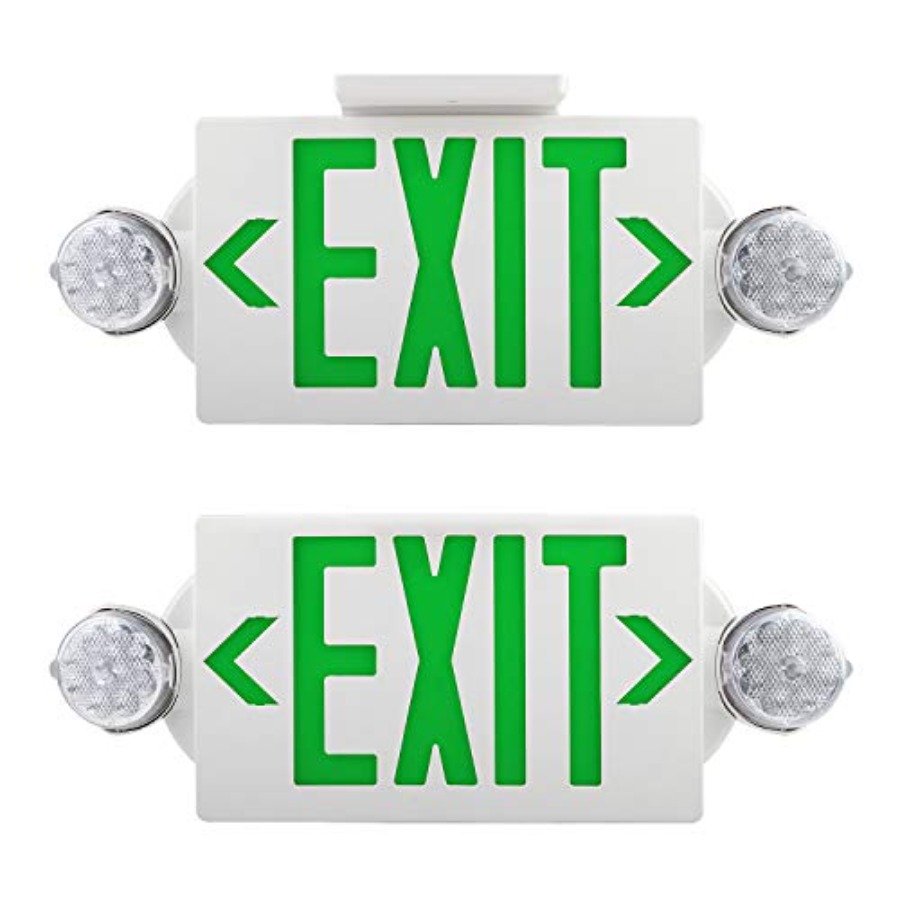 Emergency Exit Light, Adjustab - مراجعة Emergency Exit Sign وسعره