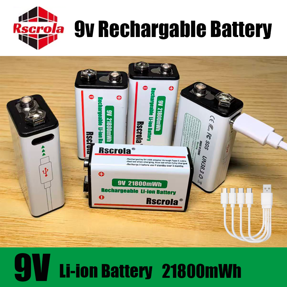 Type-C Rechargeable 9V Lithium - مراجعة Smoke Detector Interconnected وسعره