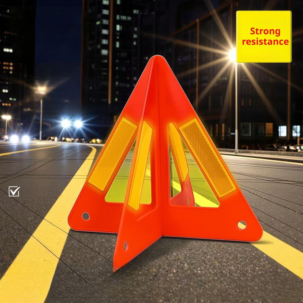 Reflective Triangle Warning Si - مراجعة Emergency Exit Sign وسعره