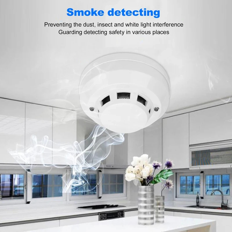 Alarms Smoke Detectors Smoke A - مراجعة Smoke Detector Interconnected وسعره