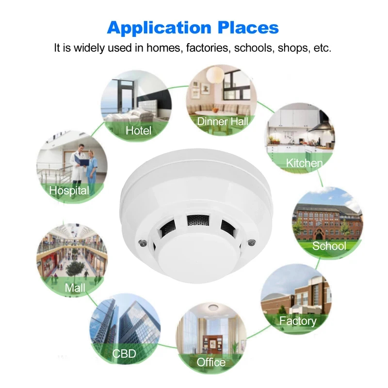 Alarms Smoke Detectors Smoke A - مراجعة Smoke Detector Interconnected وسعره