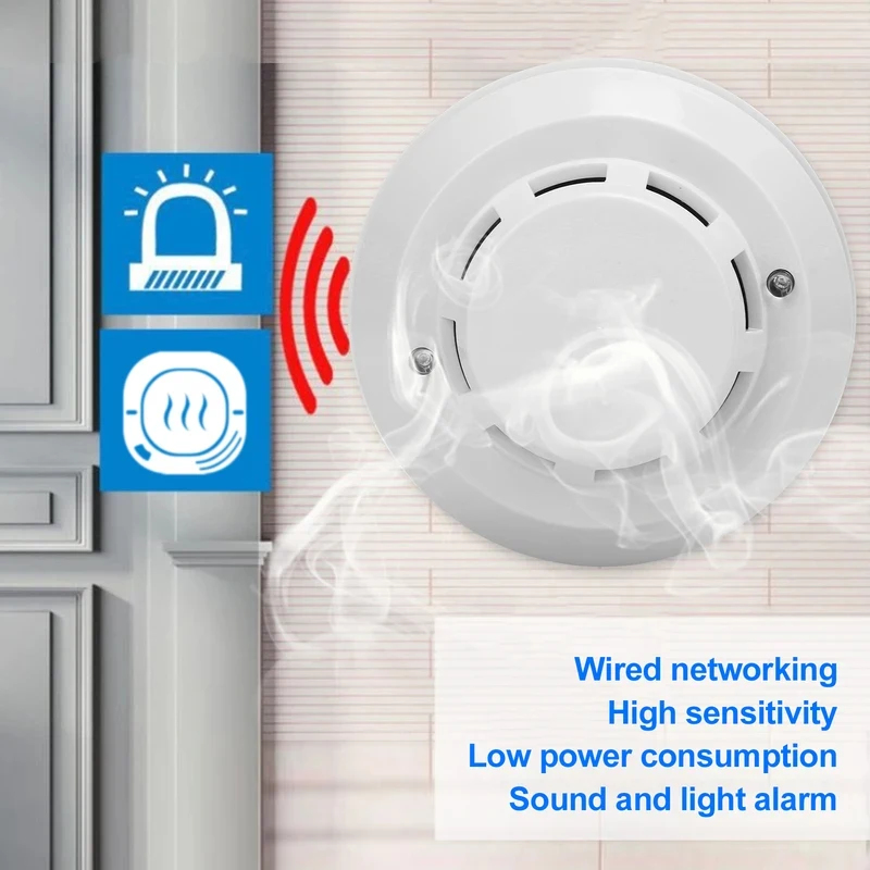 Alarms Smoke Detectors Smoke A - مراجعة Smoke Detector Interconnected وسعره