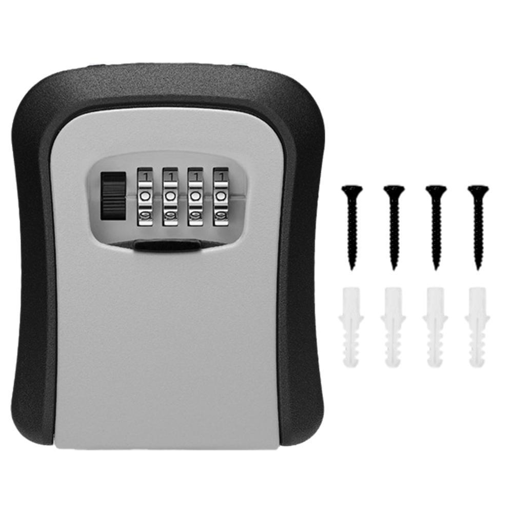 Wall Mount Key Lock Box 4 Digi - مراجعة Lockbox Key Secure وسعره