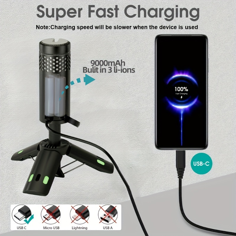 NITEK 9000mAh Telescopic Campi - مراجعة Power Outage Light وسعره