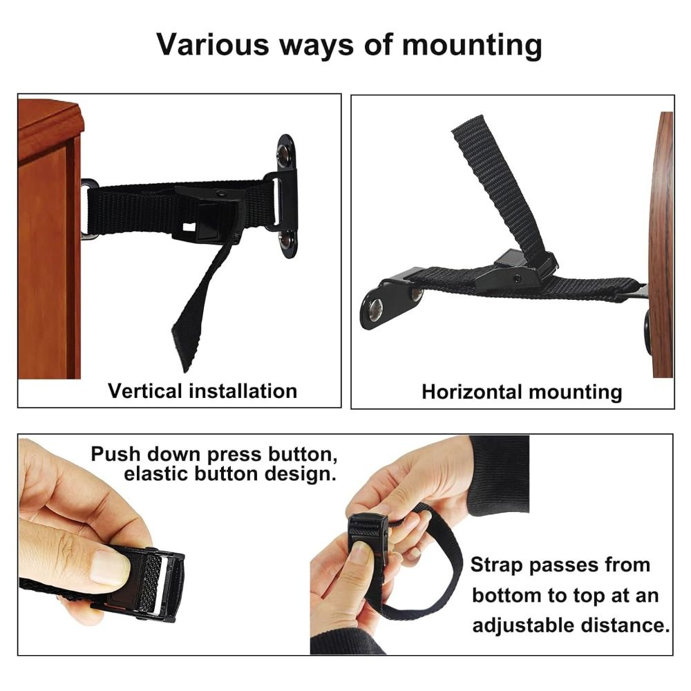 Easy Install Earthquake Proof  - مراجعة Earthquake Anchor Strap وسعره