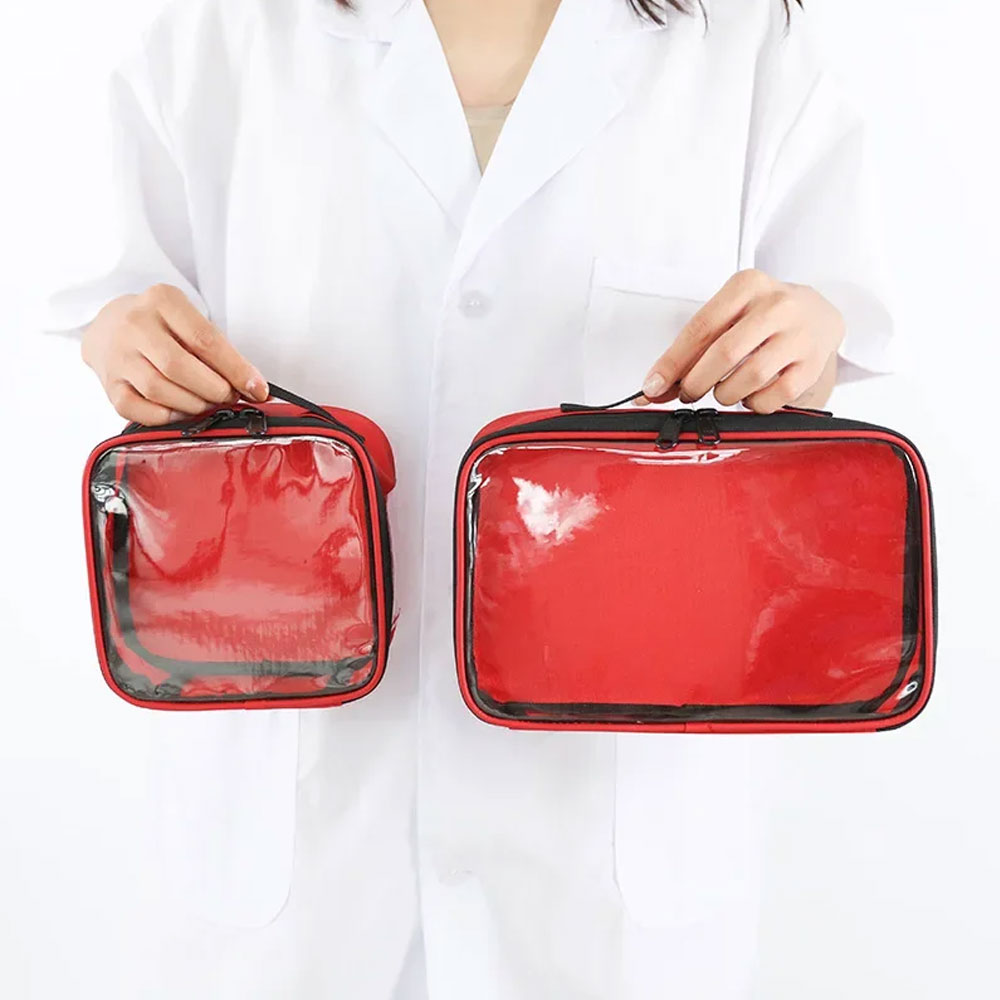 Outdoor Travel Portable Medica - مراجعة First Aid Bag Kit وسعره