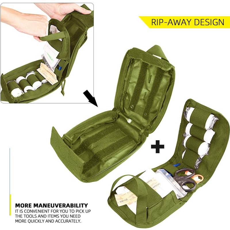 Tactical Molle First Aid Kit M - مراجعة First Aid Bag Kit وسعره