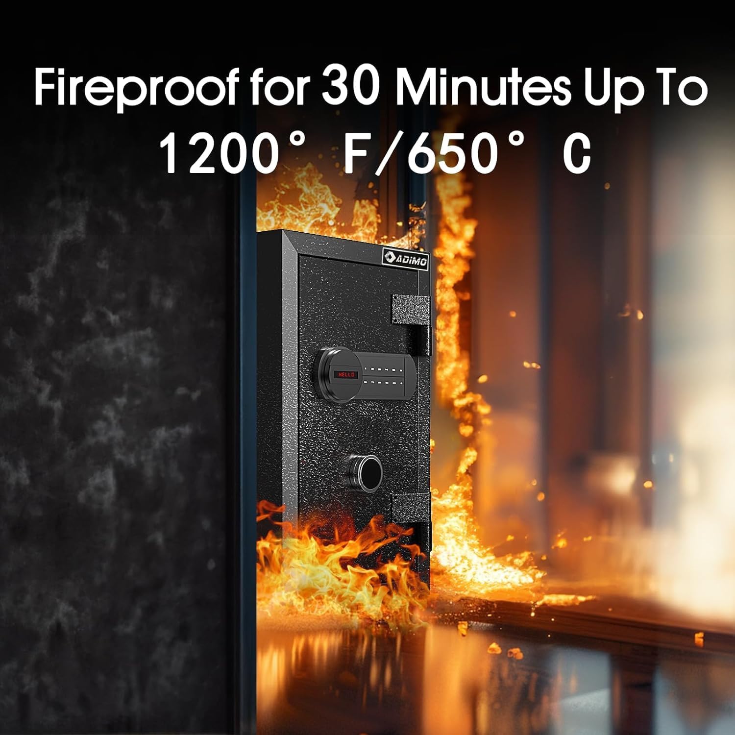 Heavy-Duty Fireproof Safe Box  - مراجعة Fire Safe Document وسعره