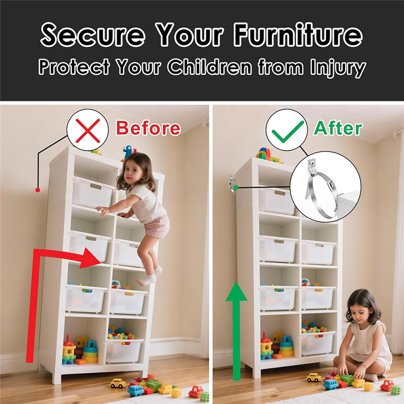 ABMS-For Baby-Proofing Furnitu - مراجعة Earthquake Anchor Strap وسعره