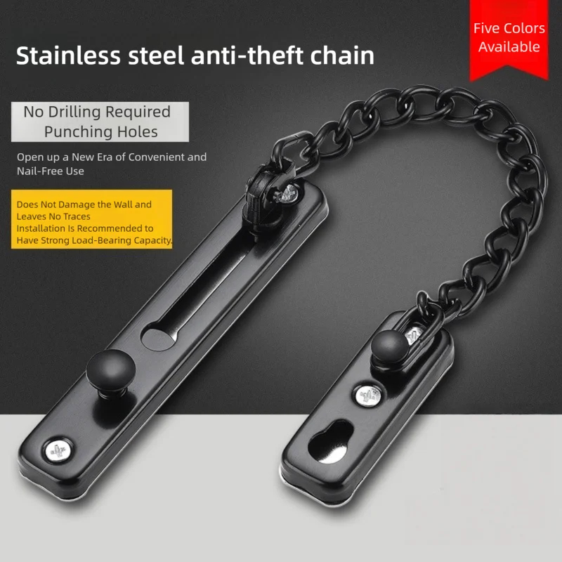 Door Chain Lock Stainless Stee - مراجعة Security Chain Door وسعره