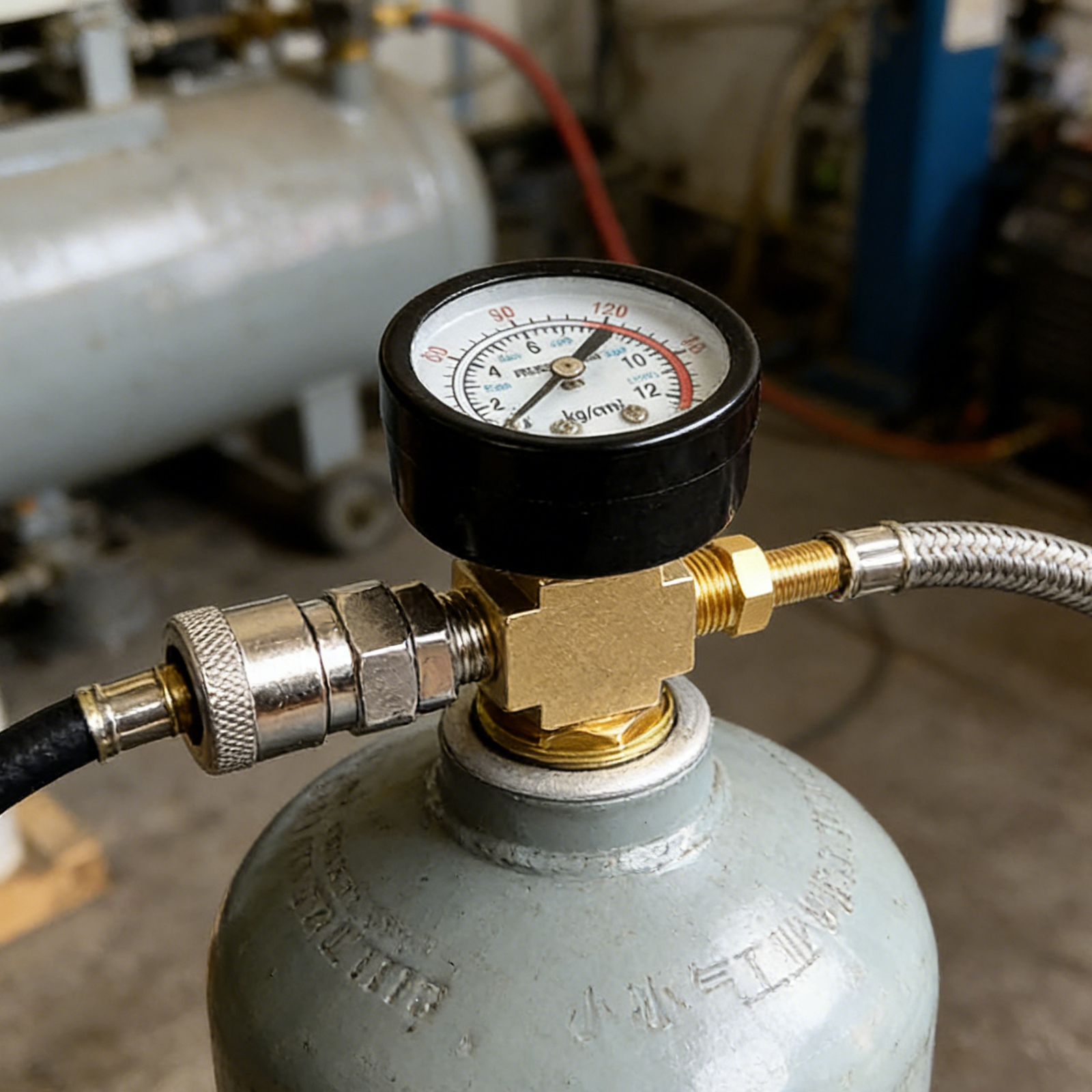Small Air Tank Pressures Adapt - مراجعة Fire Extinguisher Small وسعره