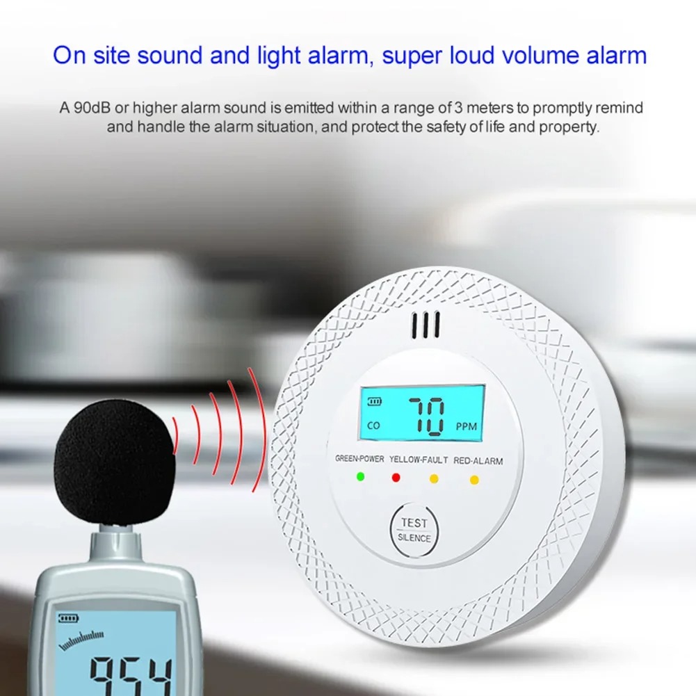 Carbon Monoxide Alarm Detector - مراجعة Smoke Detector Interconnected وسعره