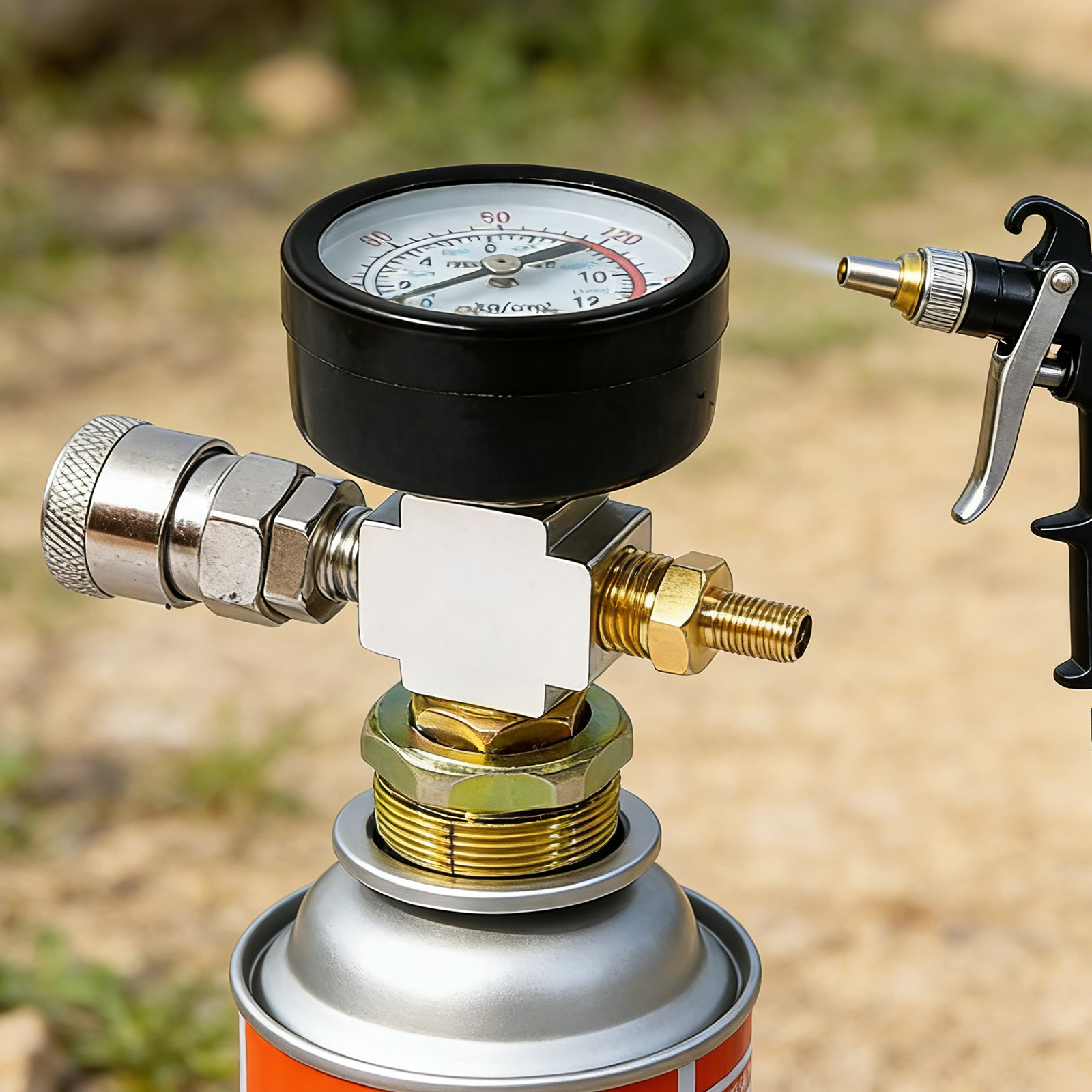 Small Air Tank Pressures Adapt - مراجعة Fire Extinguisher Small وسعره