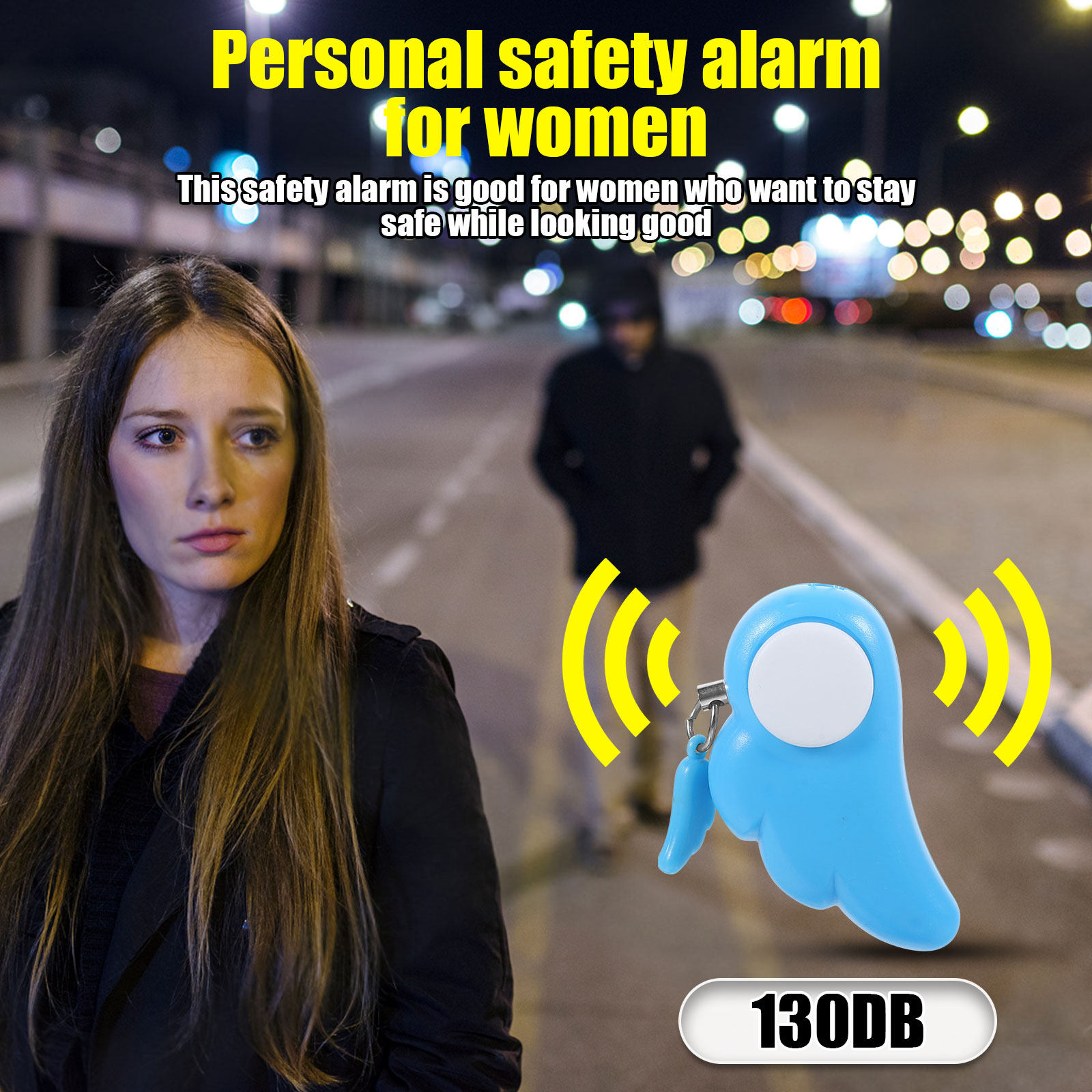 Personal Alarm Keychain for Wo - مراجعة Personal Alarm Keychain وسعره