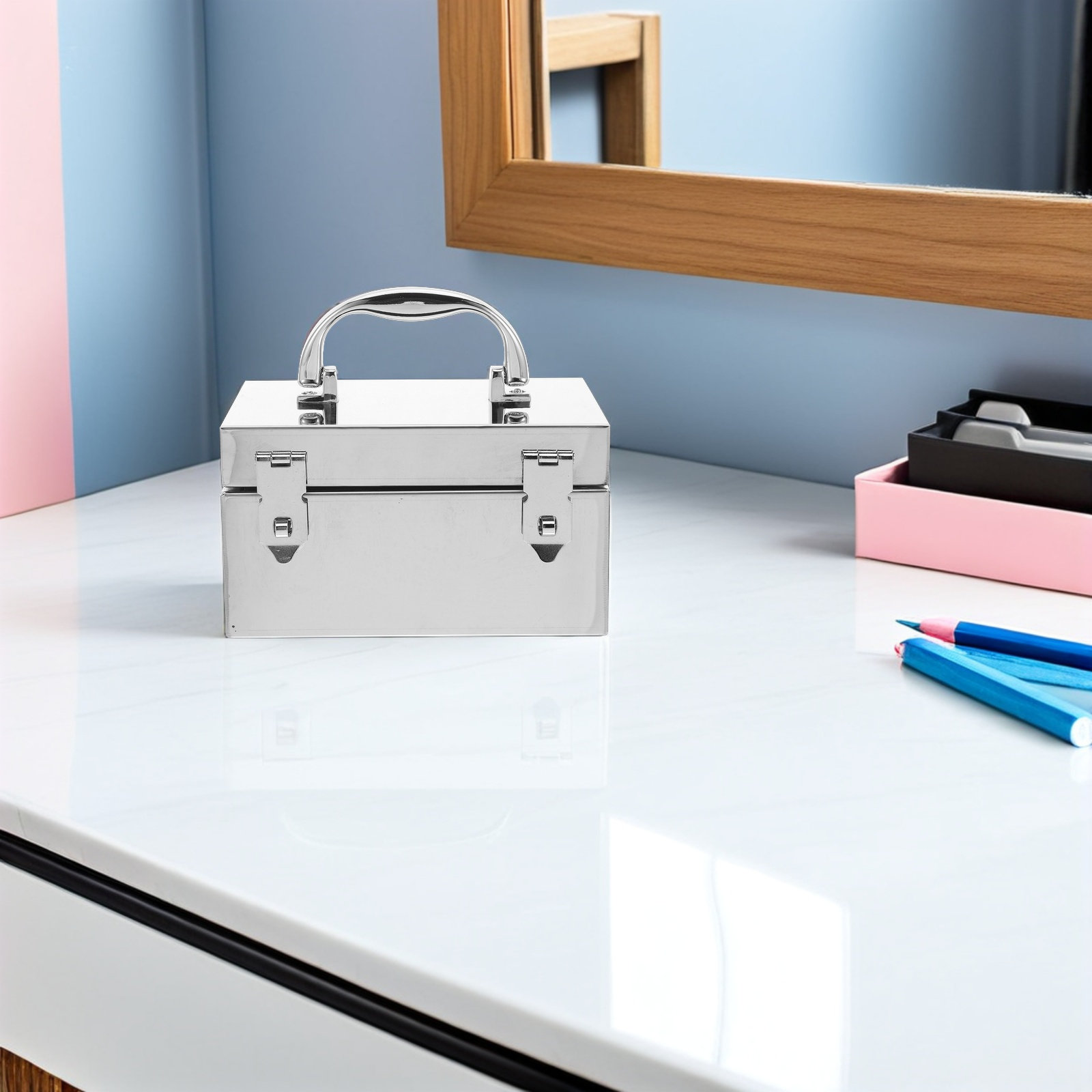 Stainless Steel Lockable Cash  - مراجعة Lockbox Key Secure وسعره