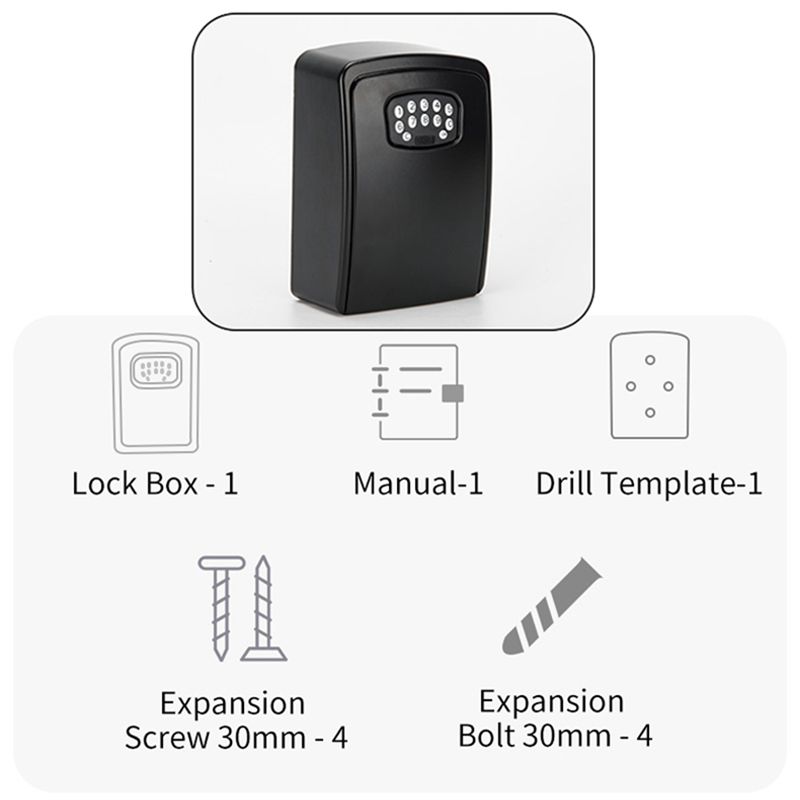 A92Z TUYA Smart Key Box Blueto - مراجعة Lockbox Key Secure وسعره