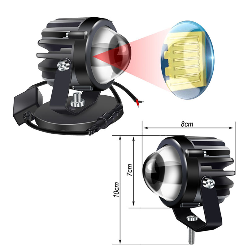 12V-80V Universal LED Laser Sp - مراجعة Power Outage Light وسعره