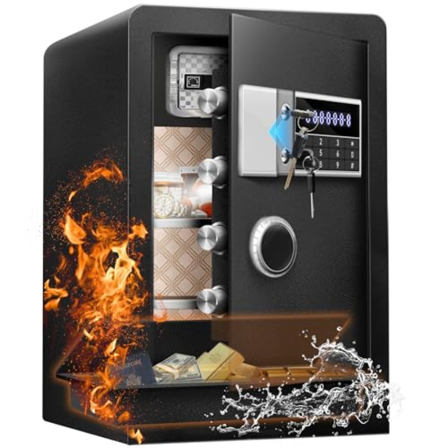 8.4 CuFt Heavy Duty Home Safe  - مراجعة Lockbox Key Secure وسعره