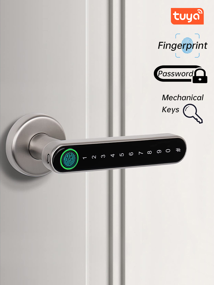 KAK Smart Fingerprint Door Loc - مراجعة Security Chain Door وسعره
