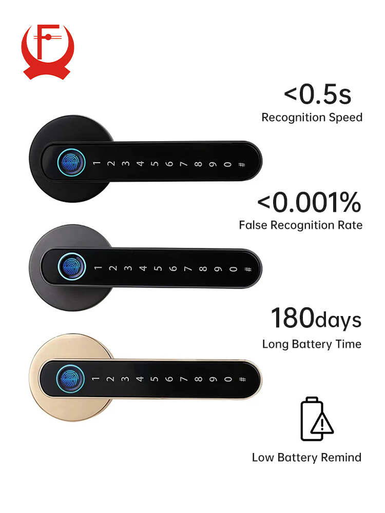 KAK Smart Fingerprint Door Loc - مراجعة Security Chain Door وسعره