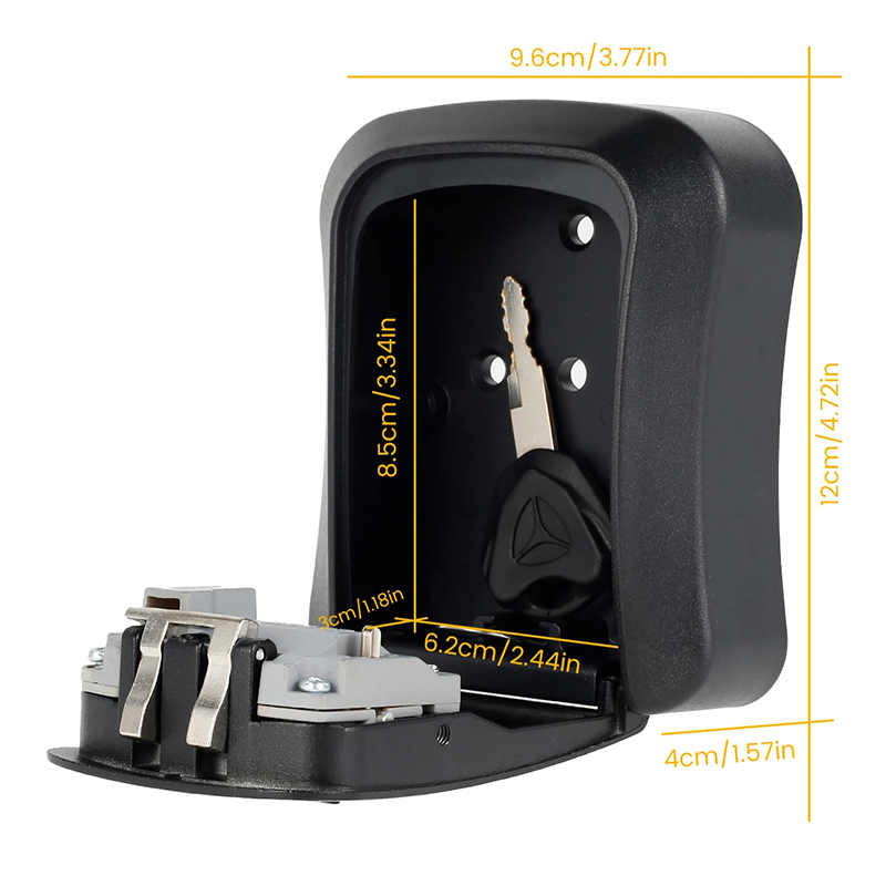 Wall Mount Key Storage Secret  - مراجعة Lockbox Key Secure وسعره