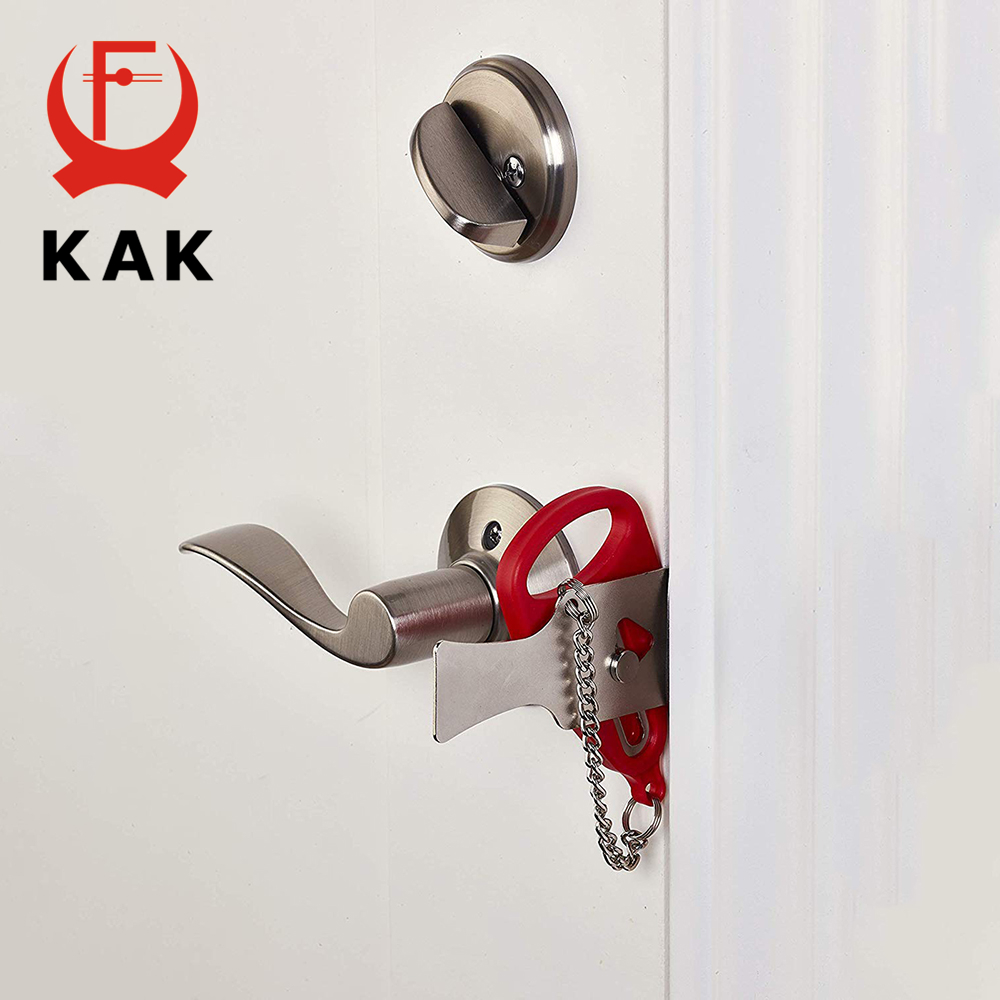 KAK Portable Door Lock Keyless - مراجعة Security Chain Door وسعره