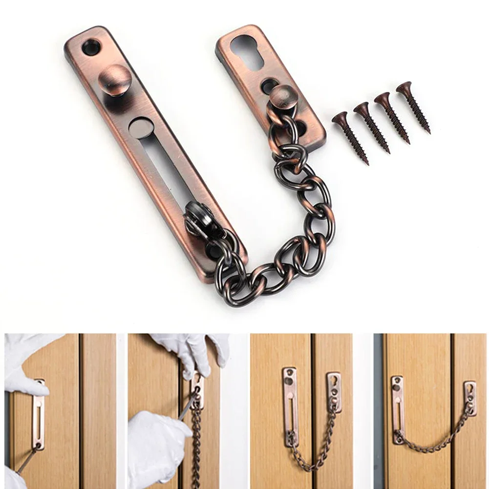 Door Chain with Lock Door Lock - مراجعة Security Chain Door وسعره