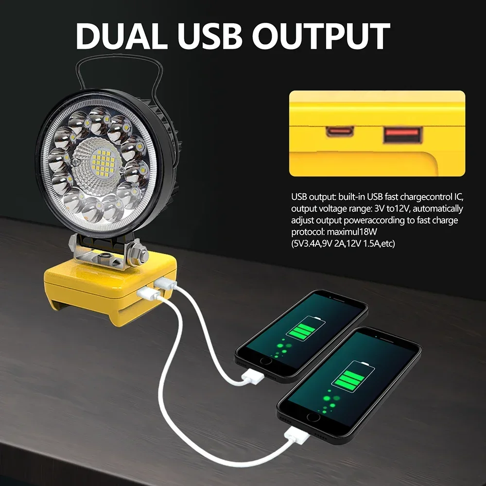 33 LED Working Lights Flashlig - مراجعة Power Outage Light وسعره